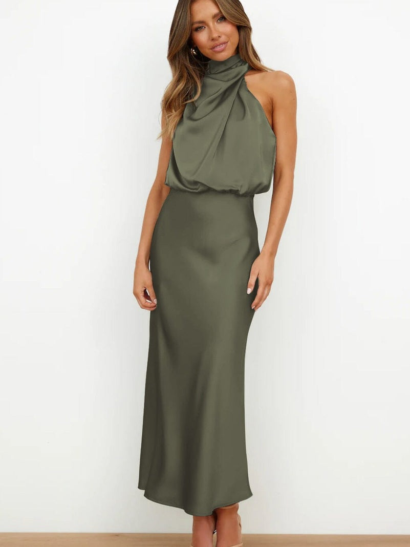 Camille™ | Grace Robe Élégante en Soie