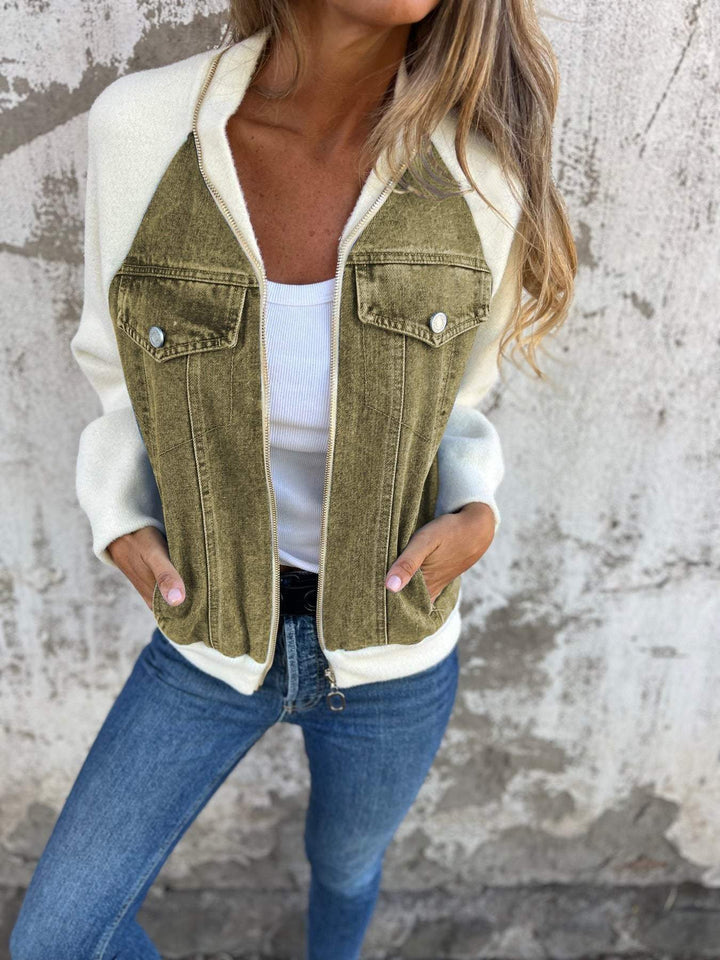Felicia™ | Unik denimjacka med vintage twist
