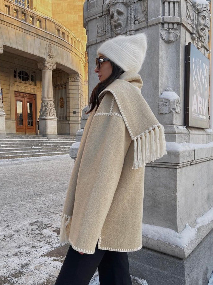 Camille™ | Manteau Écharpe