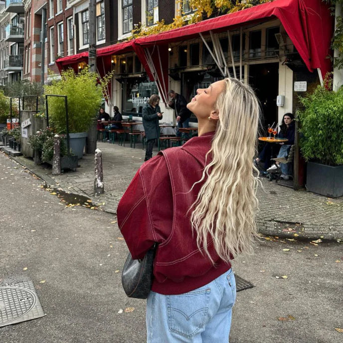 Camille™ | Veste en Cuir