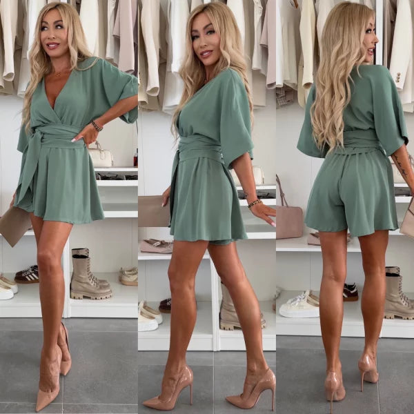 Camille™ | Trinity Combinaison Élégante avec Ceinture Taille Haute