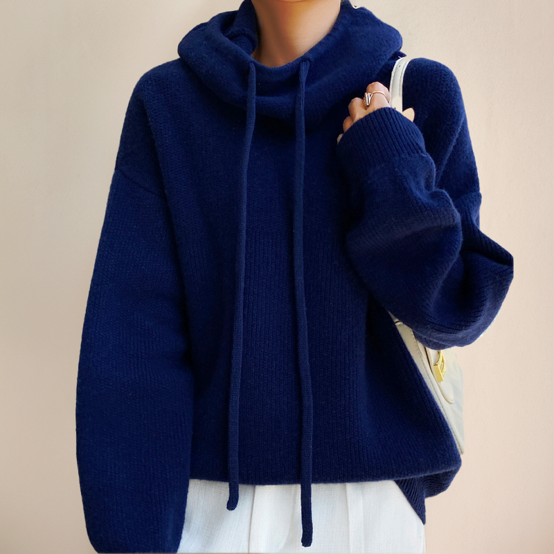 Camille™ | Pull à col roulé en laine mérinos