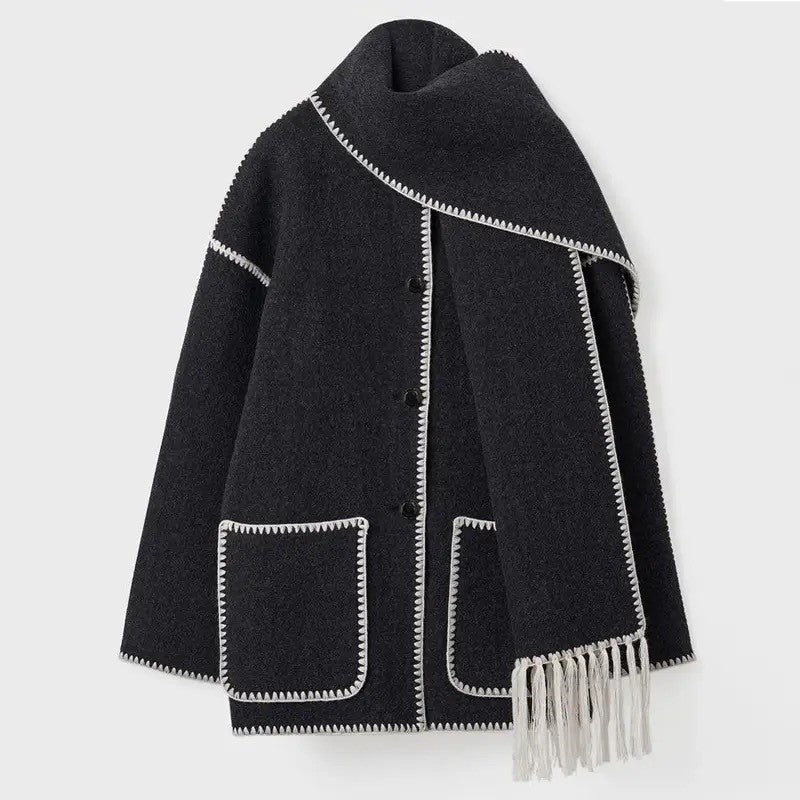 Camille™ | Manteau Écharpe