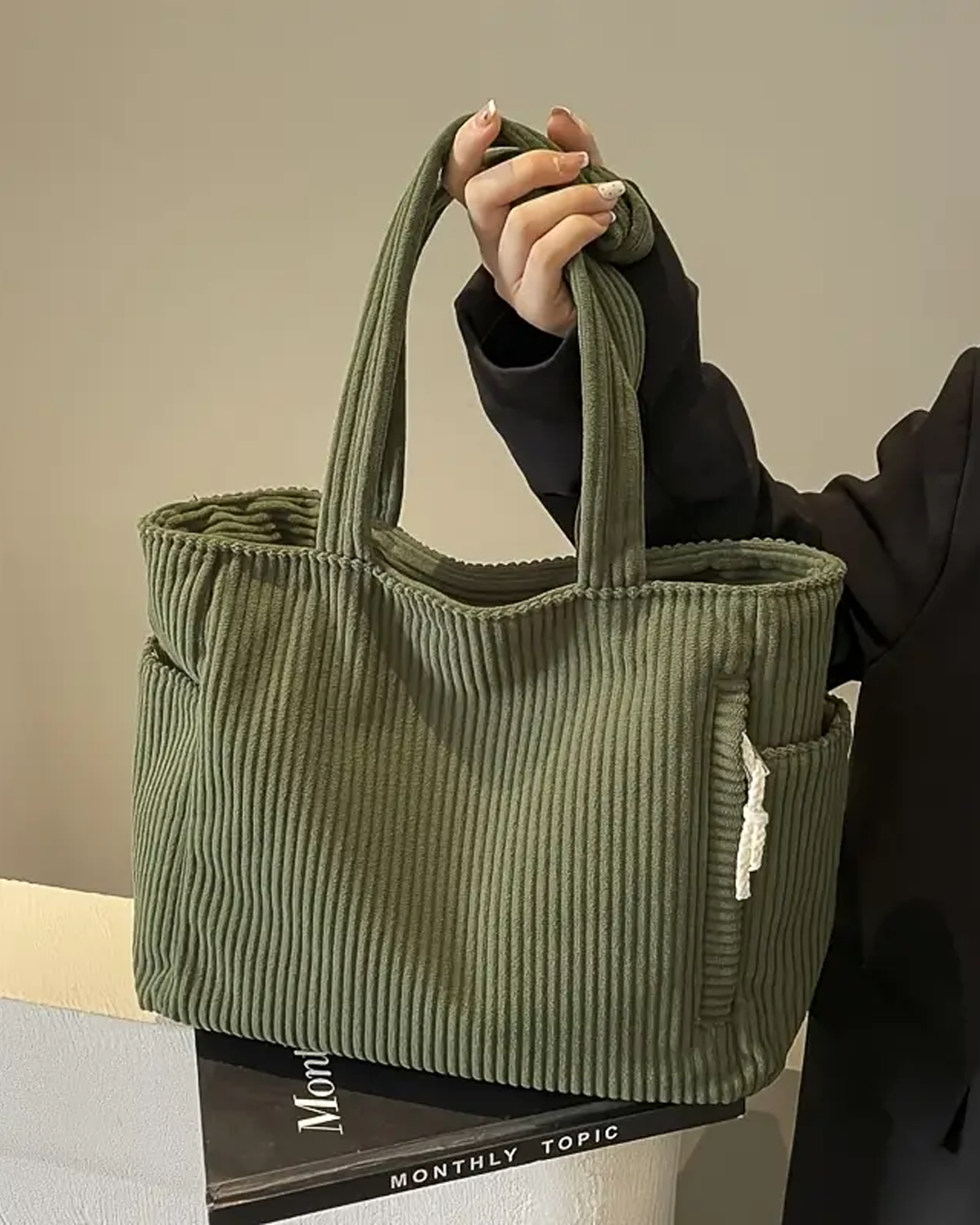 Tilda™ | Ribbväska med dragskodetalj
