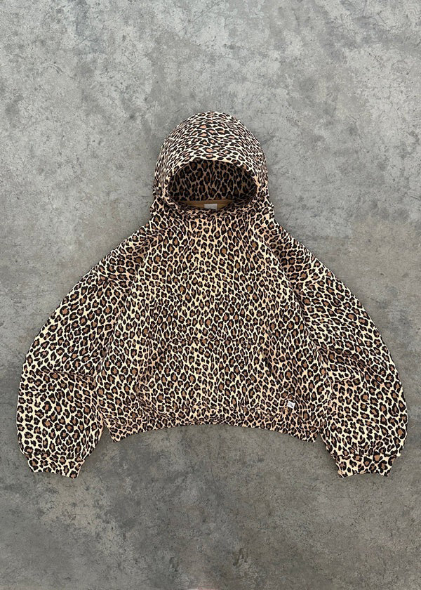 Camille™ | Sweat à capuche imprimé léopard