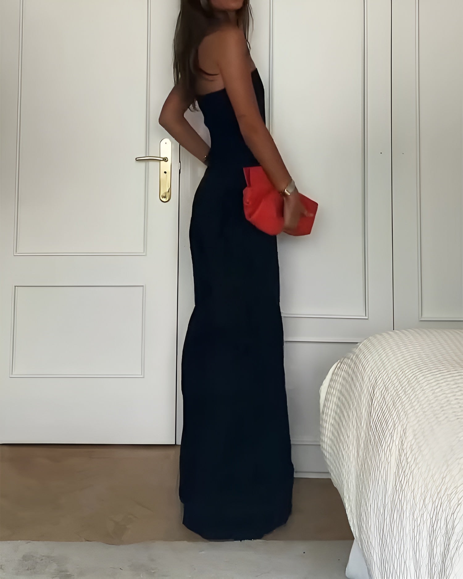 Bibi™ | Axelbandslös Jumpsuit