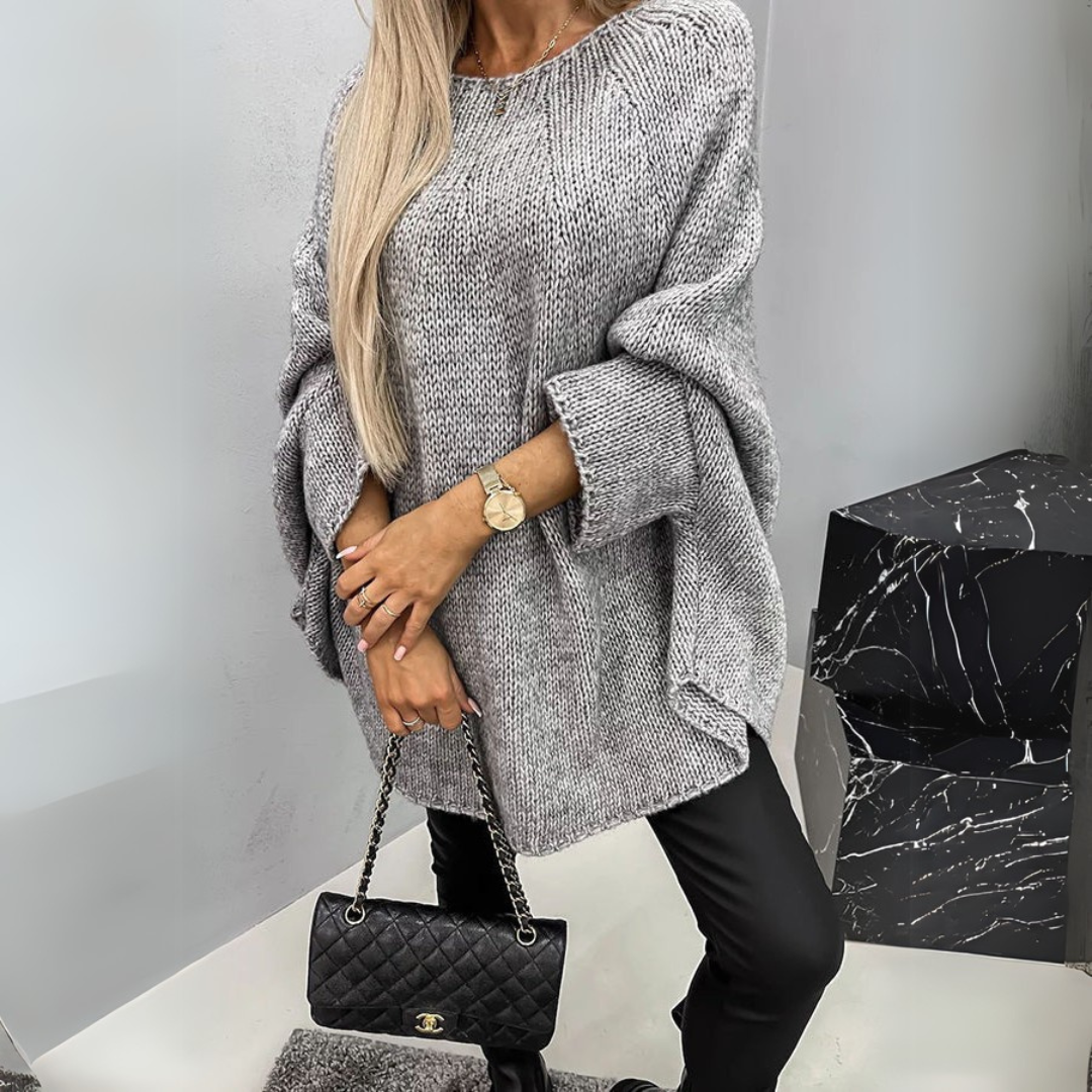 Camille™ | Pull élégant pour femme avec col rond