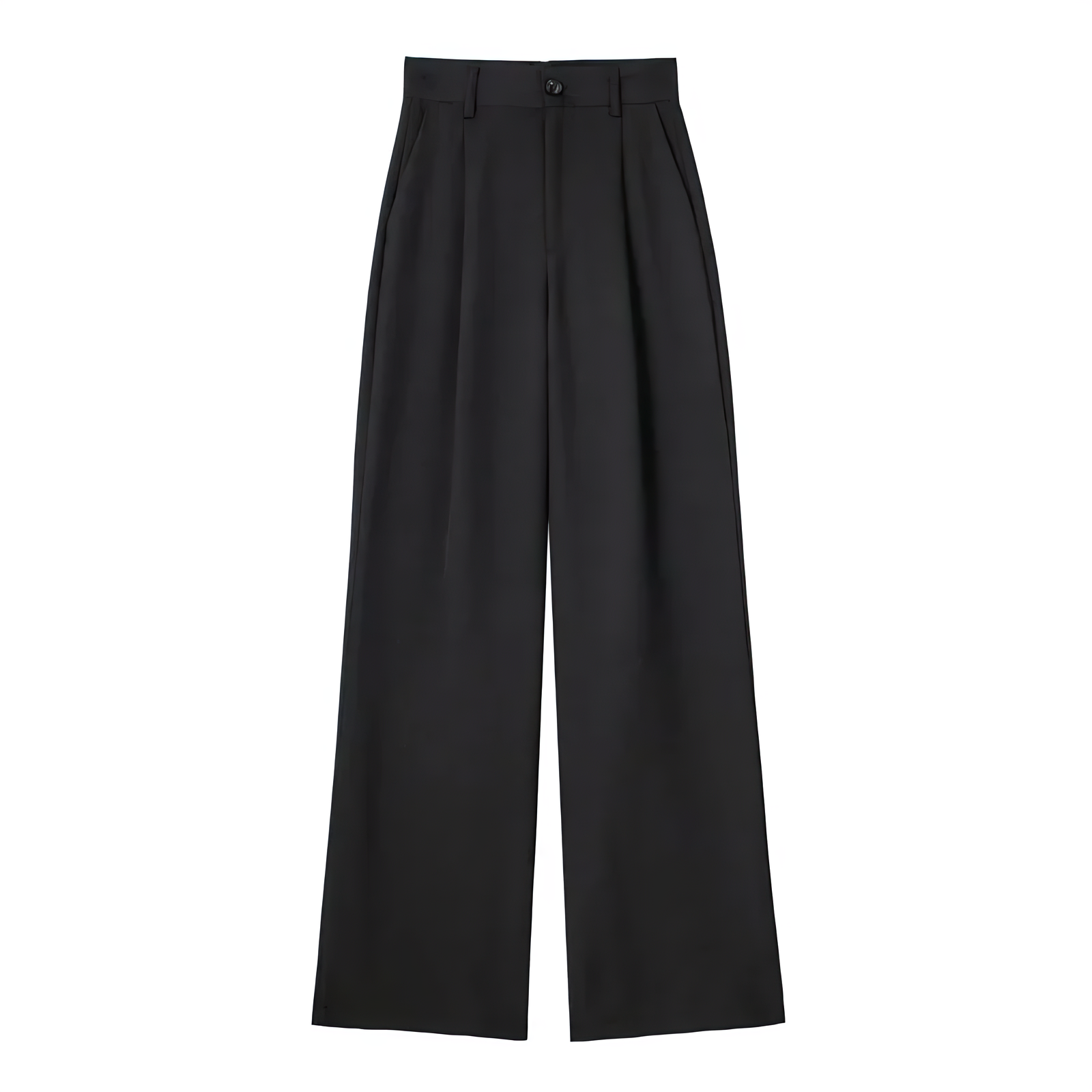 Camille™ | Pantalon Large Noir Intemporel