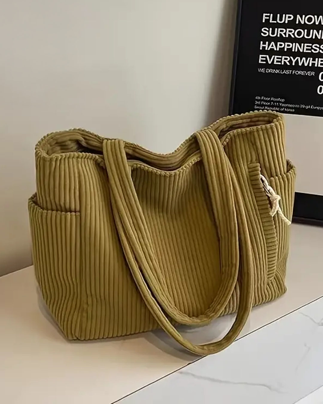 Tilda™ | Ribbväska med dragskodetalj