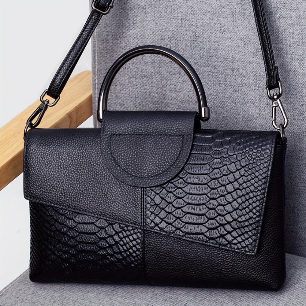 Camille™ | Sac de luxe à motif crocodile