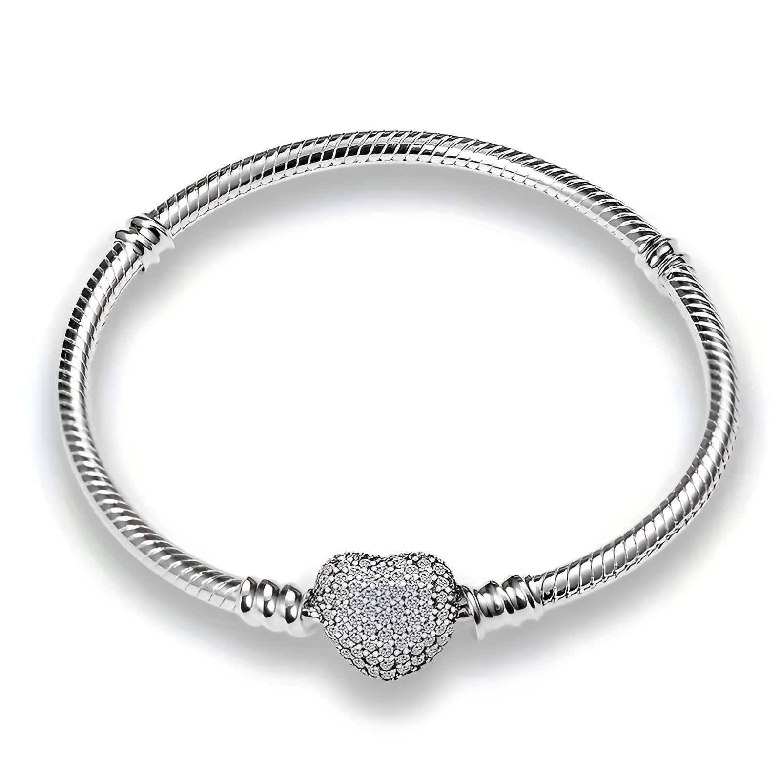 Eterhjärta™ |   Hjärta Silverarmband