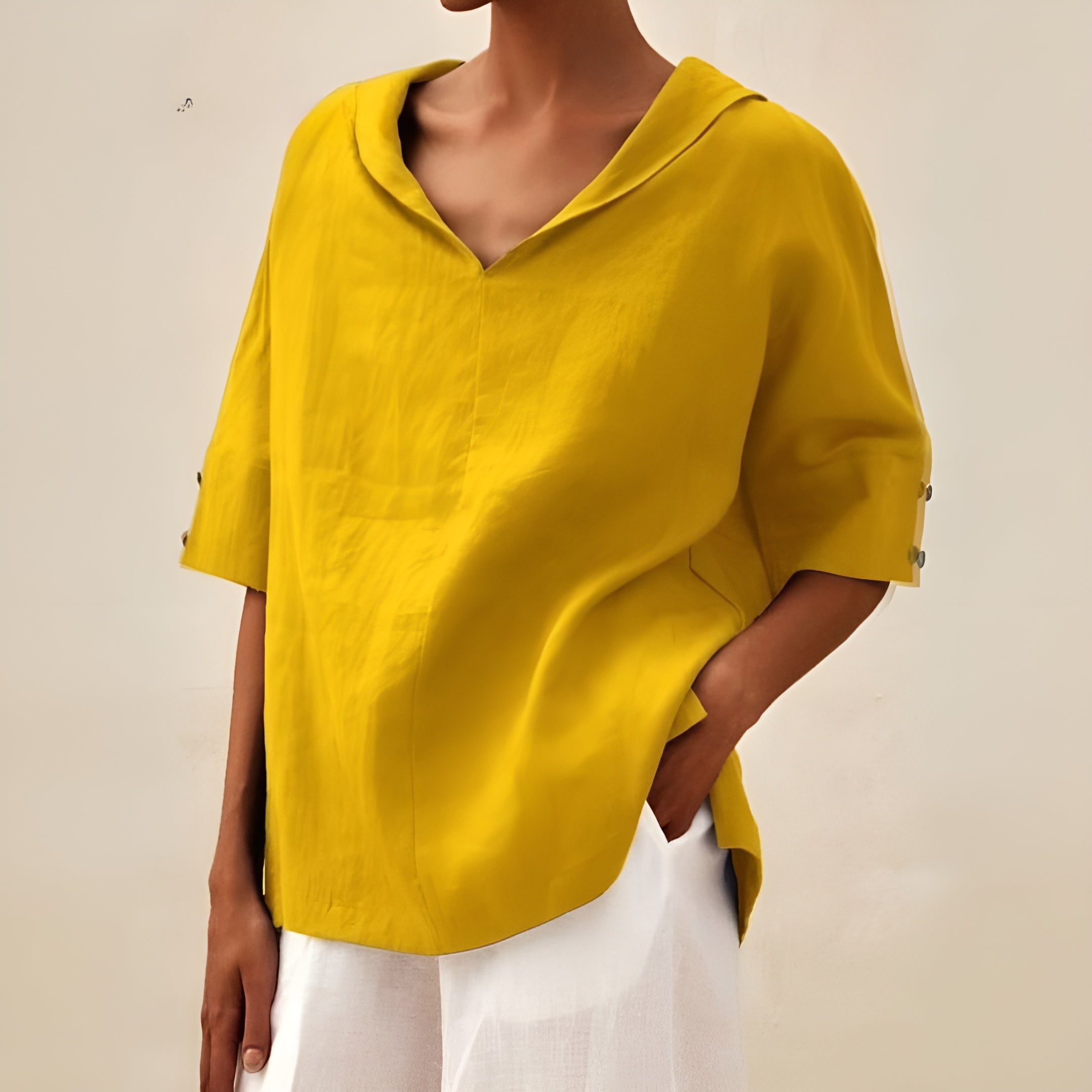 Runi™ | Blus i Linne