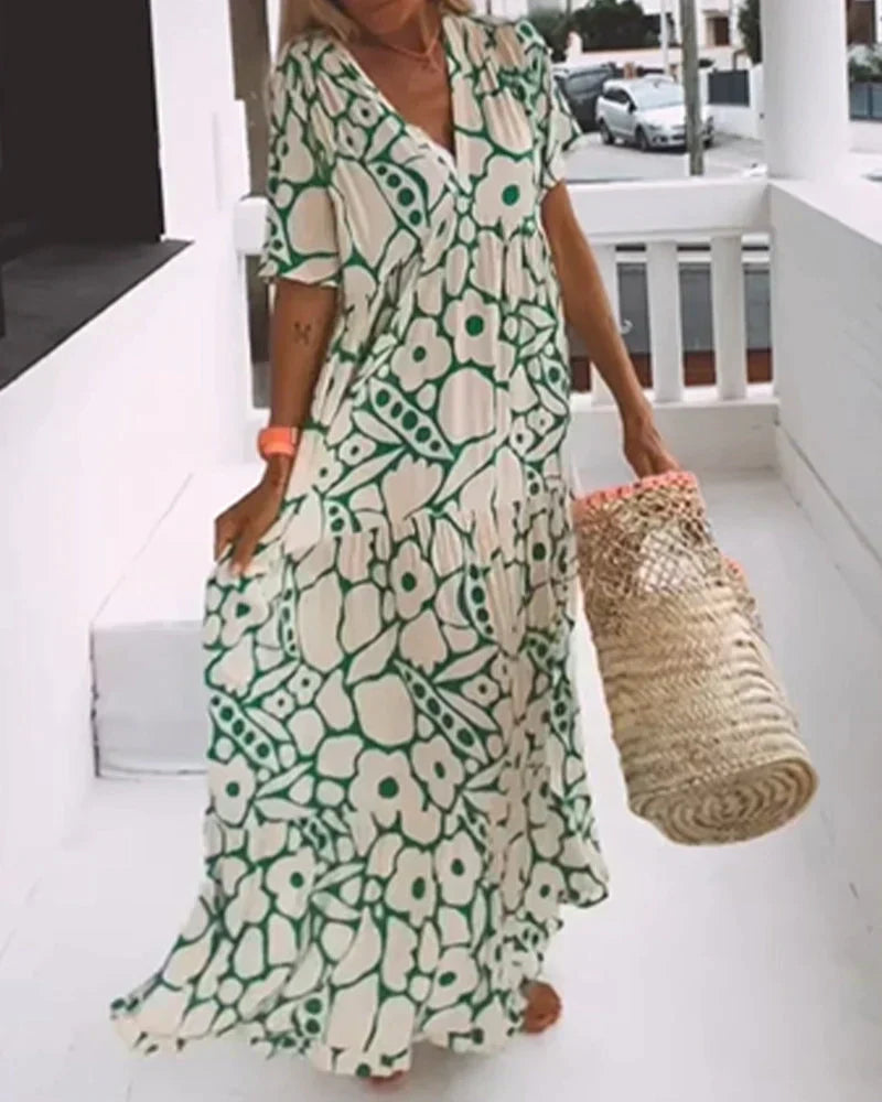 Camille™ | Christine robe fluide et légère pour l’été