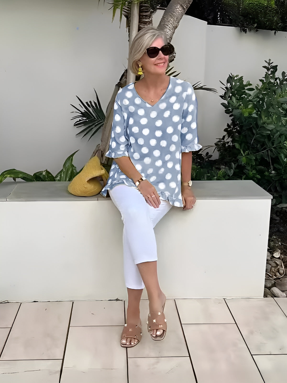 Birgitte™ | Elegant Vintage-Topp