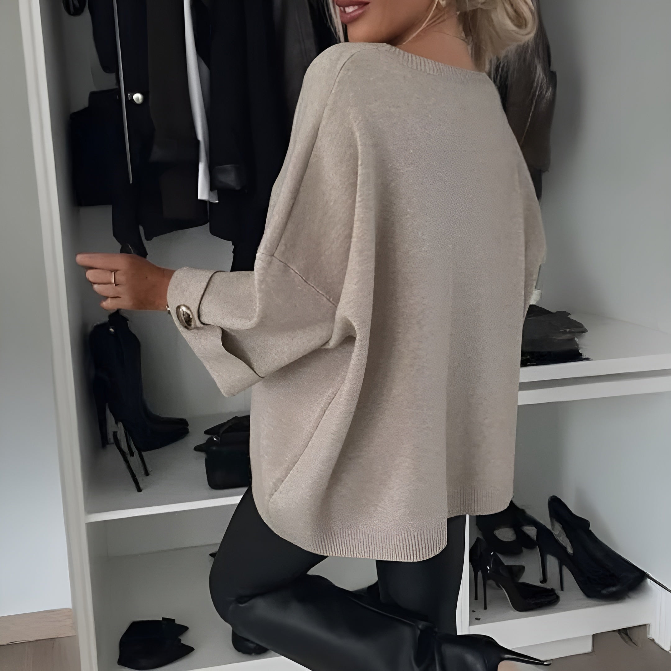 Anna™ | Stickad Top