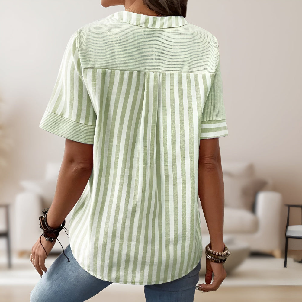 Rosa™ | Randig Blus