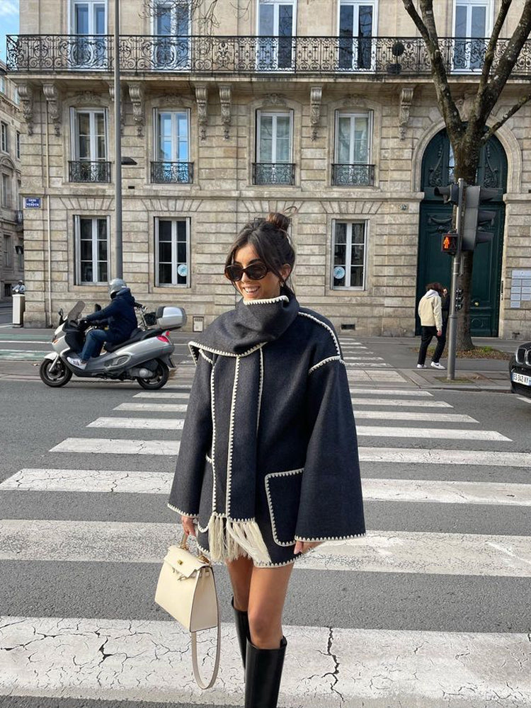 Camille™ | Manteau Écharpe