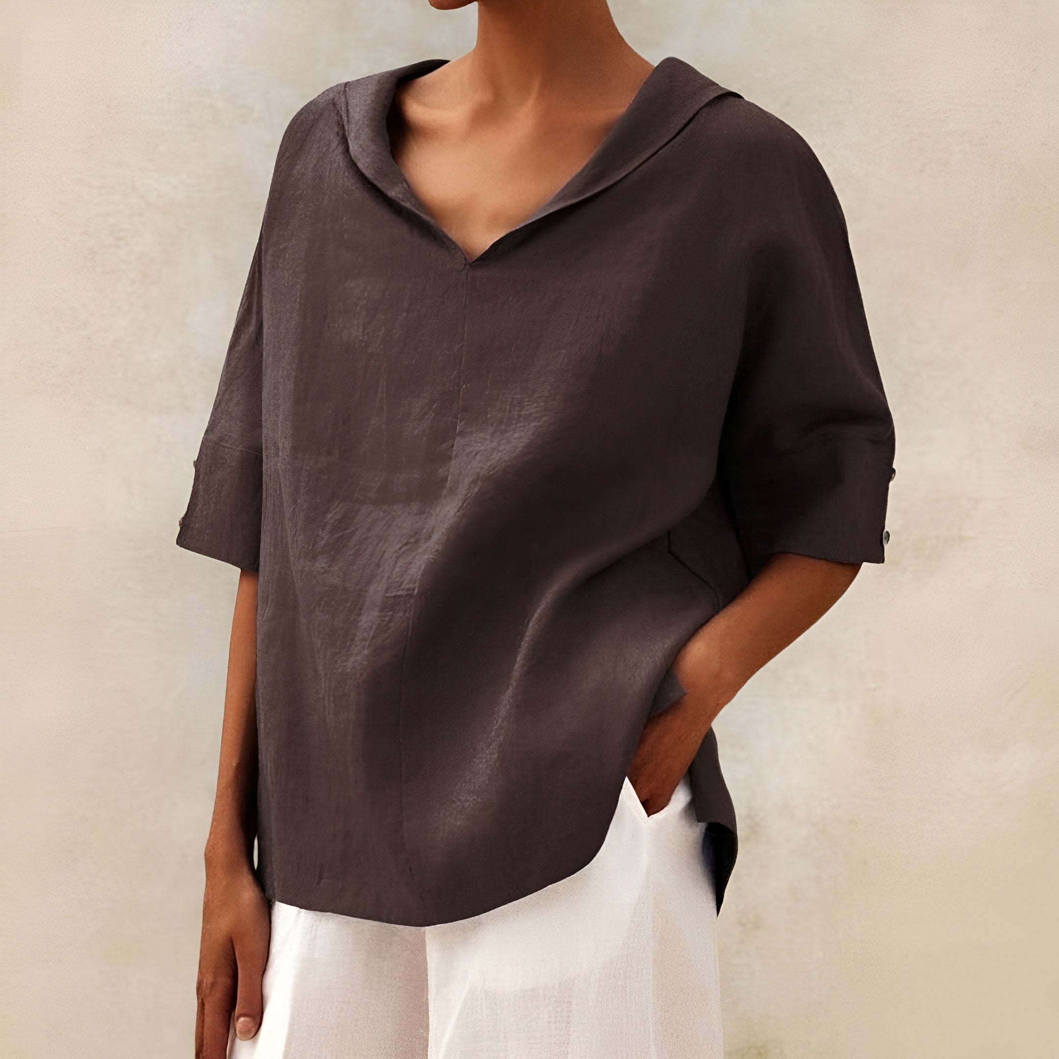 Runi™ | Blus i Linne