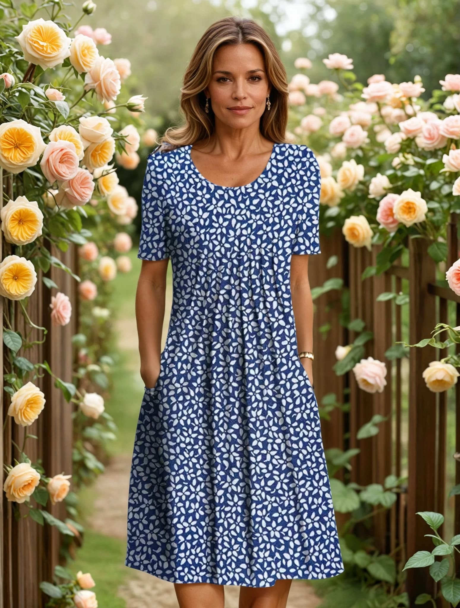 Lova™ | Elegant Blommig Klänning