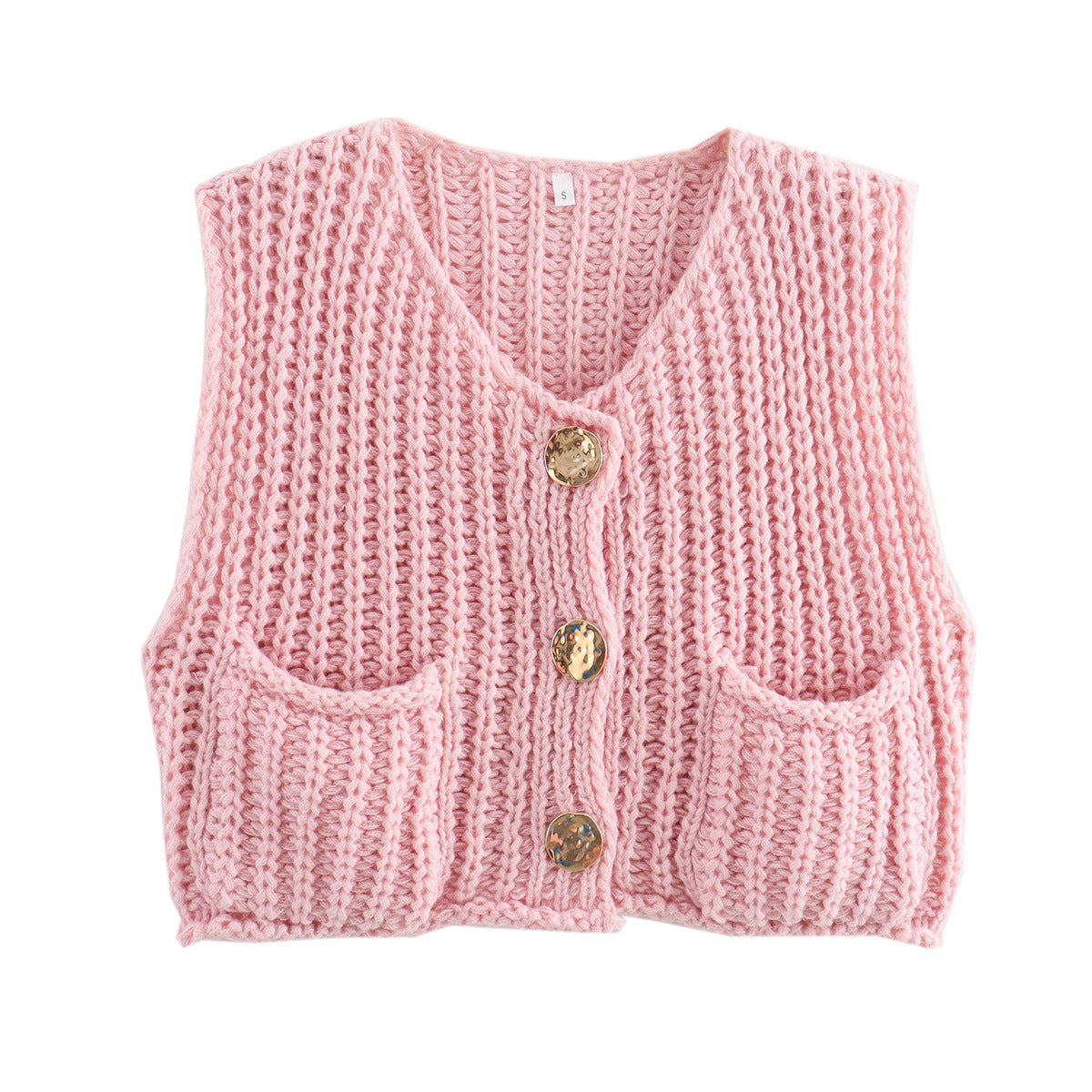 Camille™ | Gilet style tricoté
