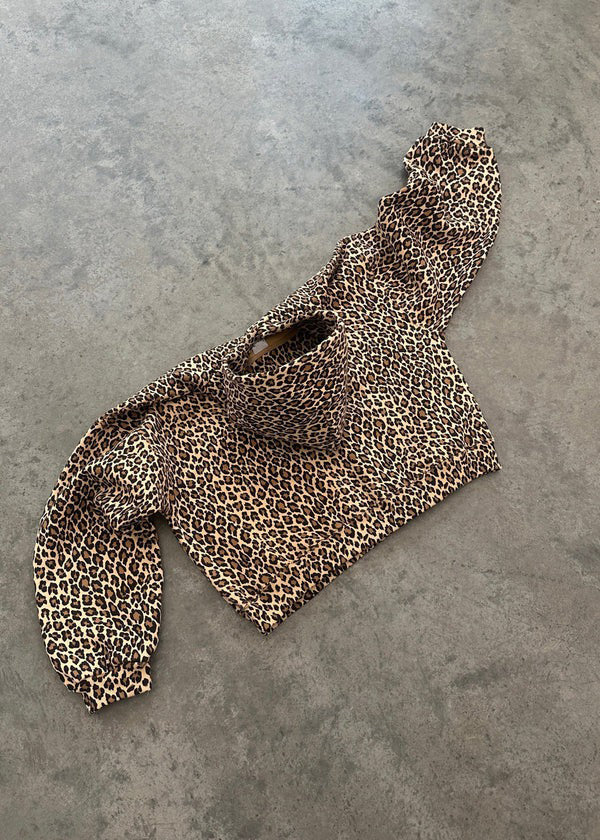 Camille™ | Sweat à capuche imprimé léopard