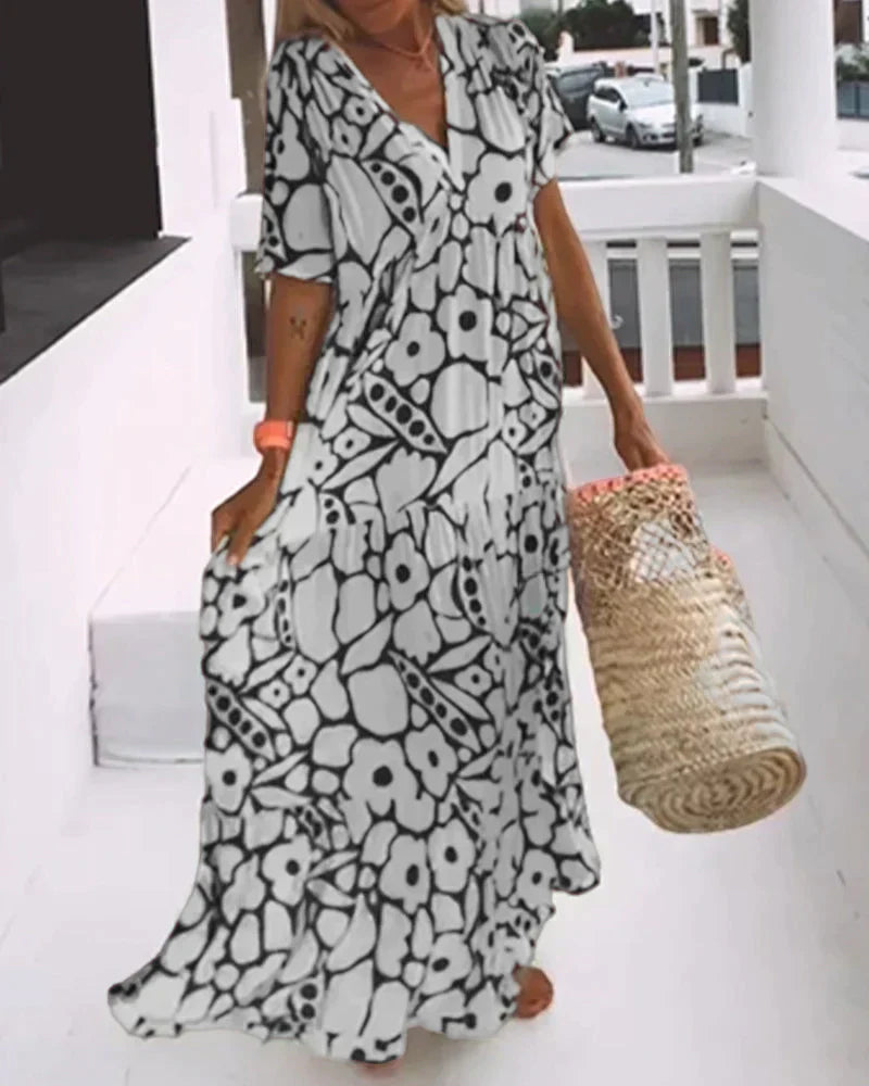 Camille™ | Christine robe fluide et légère pour l’été