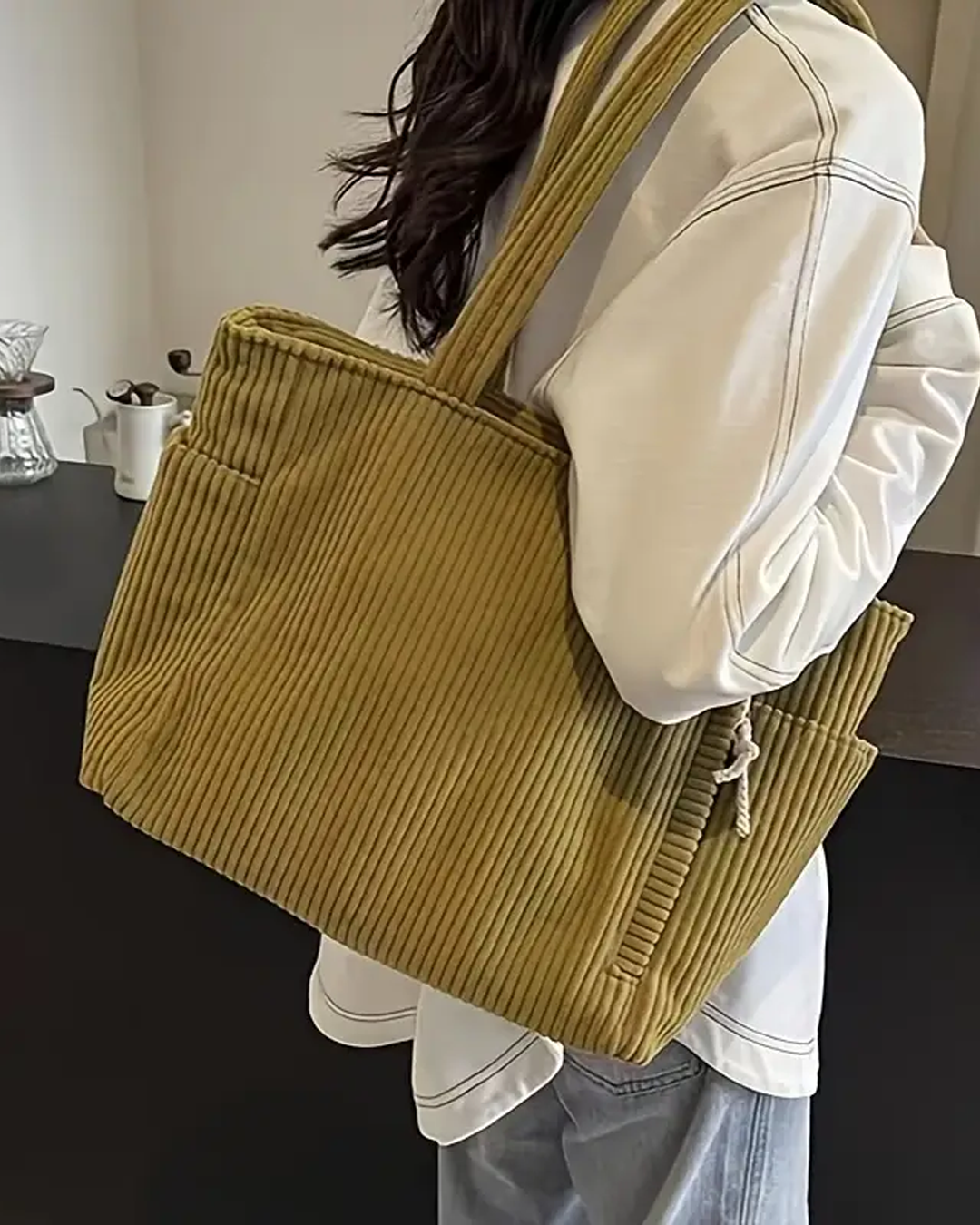Tilda™ | Ribbväska med dragskodetalj