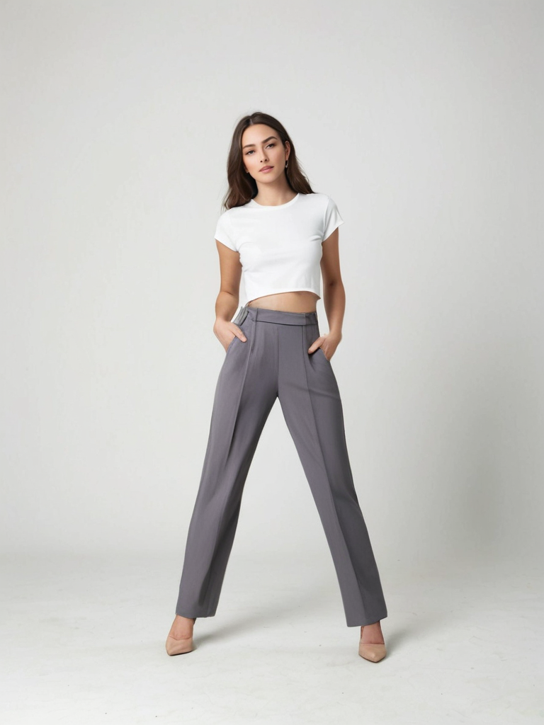 Camille™ | Pantalon Large Élégant