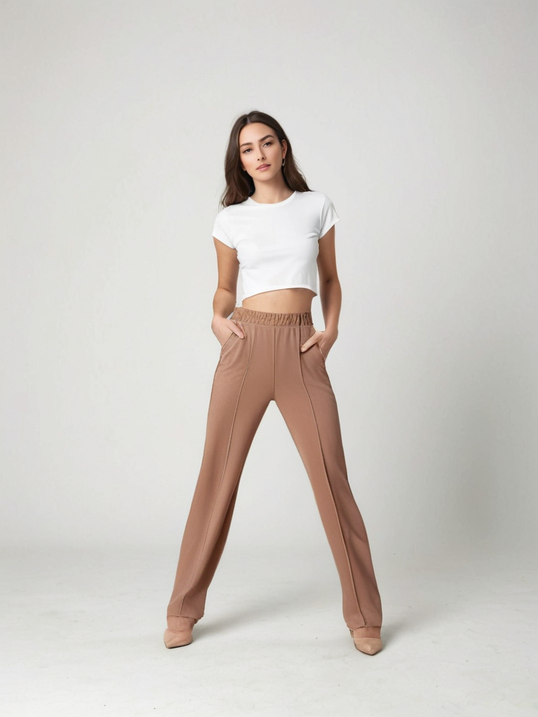 Camille™ | Pantalon Élégant à Taille Élastique