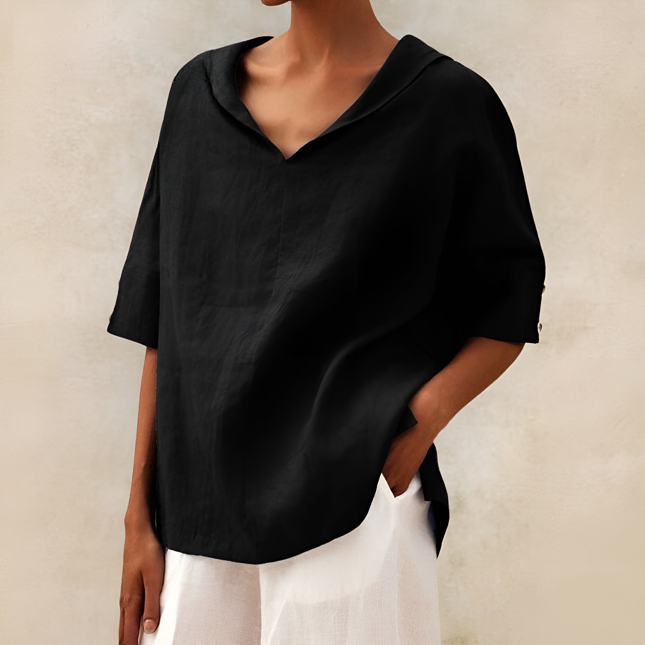 Runi™ | Blus i Linne