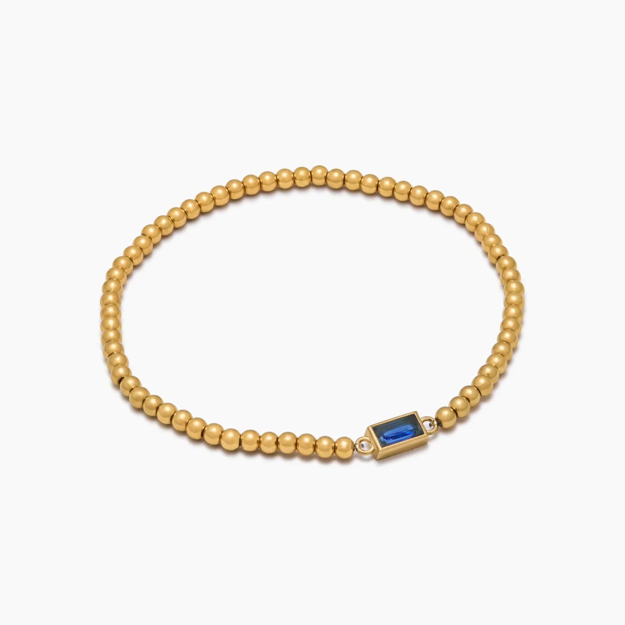 Kyra™ | Födelsestenarmband med Guldpärlor | 1+1 Gratis