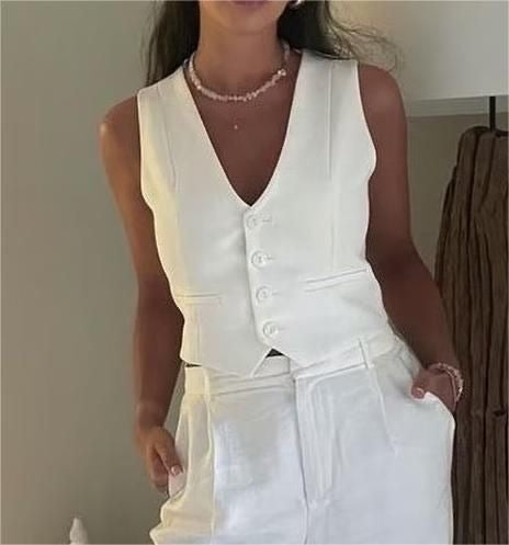Camille™ | Top Gilet Court