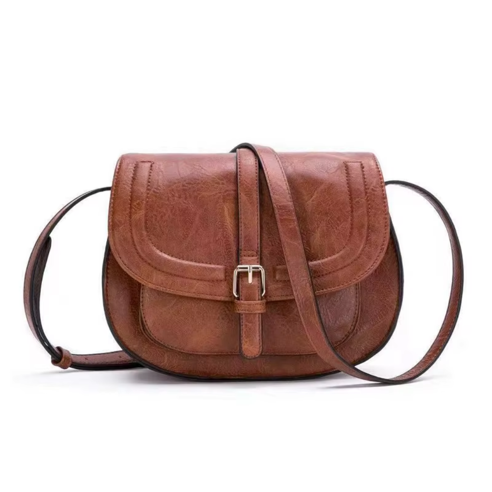 Camille™ | Sac bandoulière classique en forme de selle