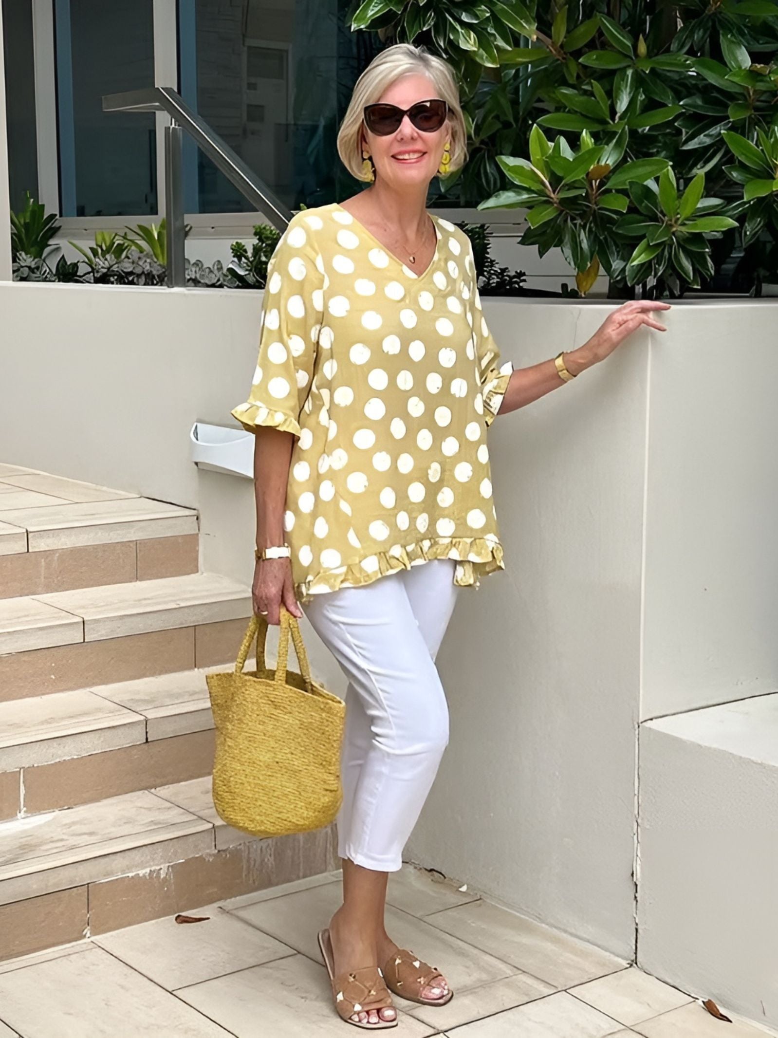 Birgitte™ | Elegant Vintage-Topp