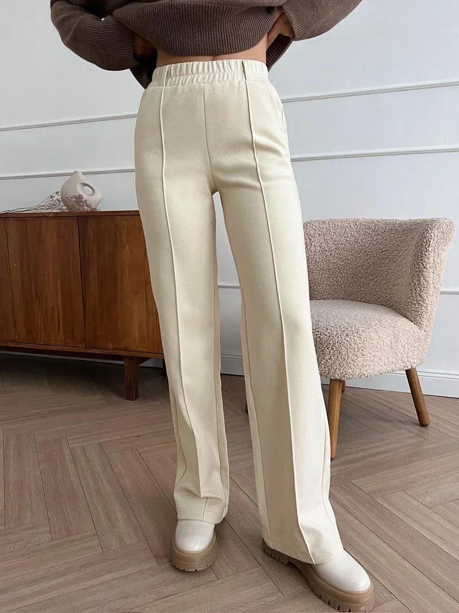 Camille™ | Pantalon Élégant à Taille Élastique