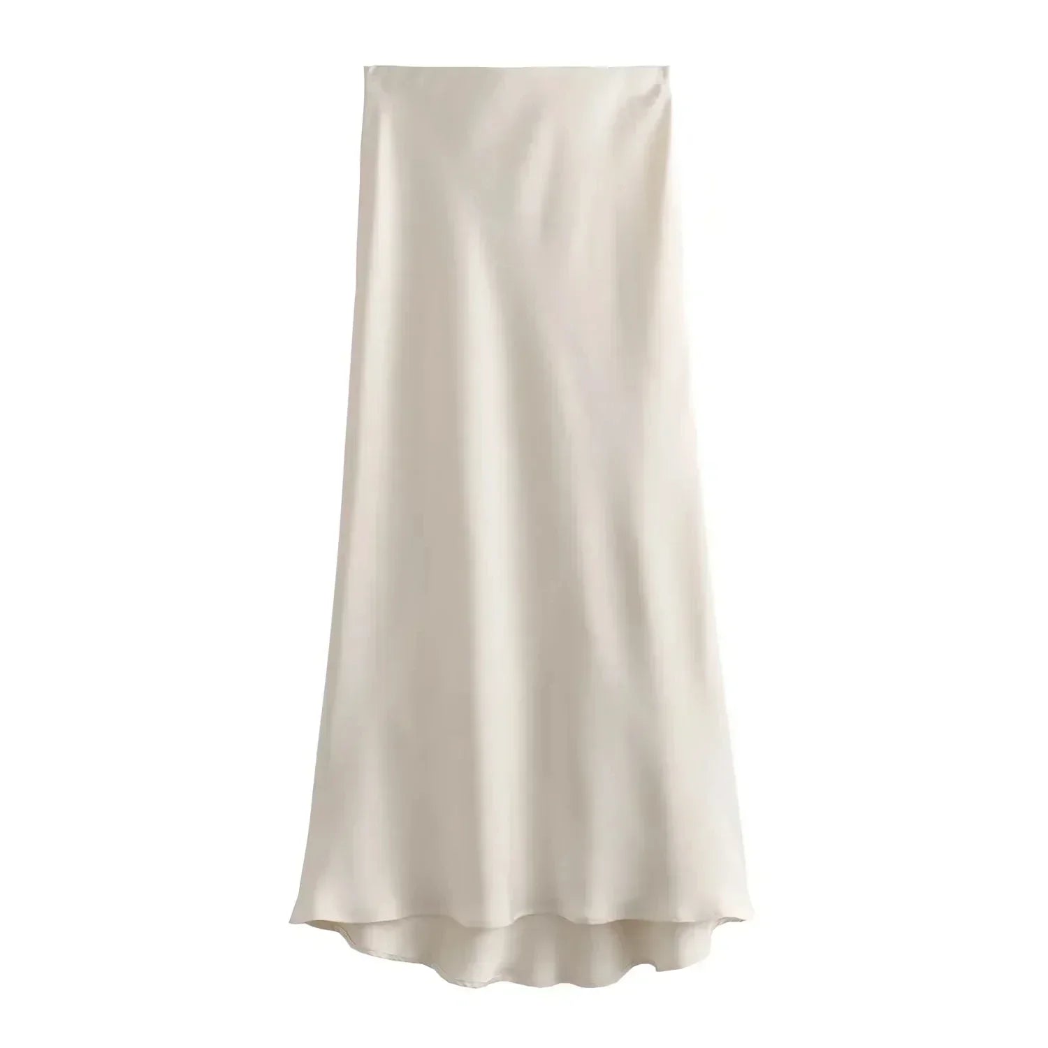Camille™ | Jupe Maxi en Satin