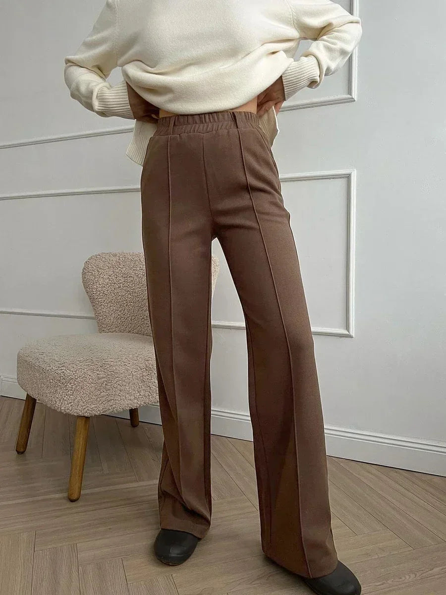 Camille™ | Pantalon Élégant à Taille Élastique