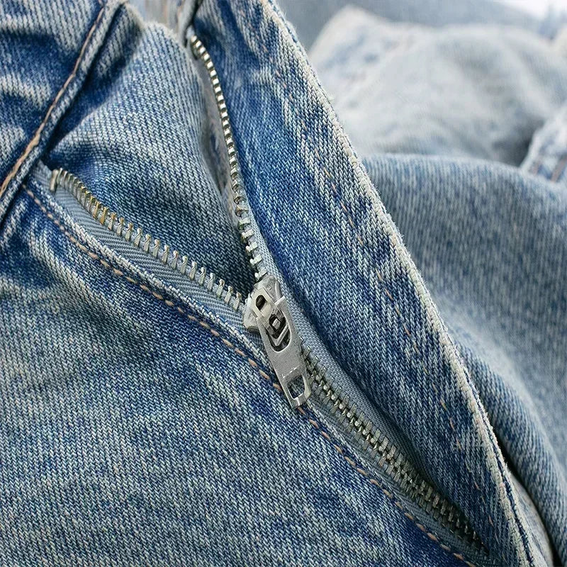Camille™ | Jean Patchwork Destroyed