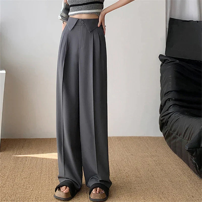 Camille™ | Pantalon Évasé Élégance Structurée
