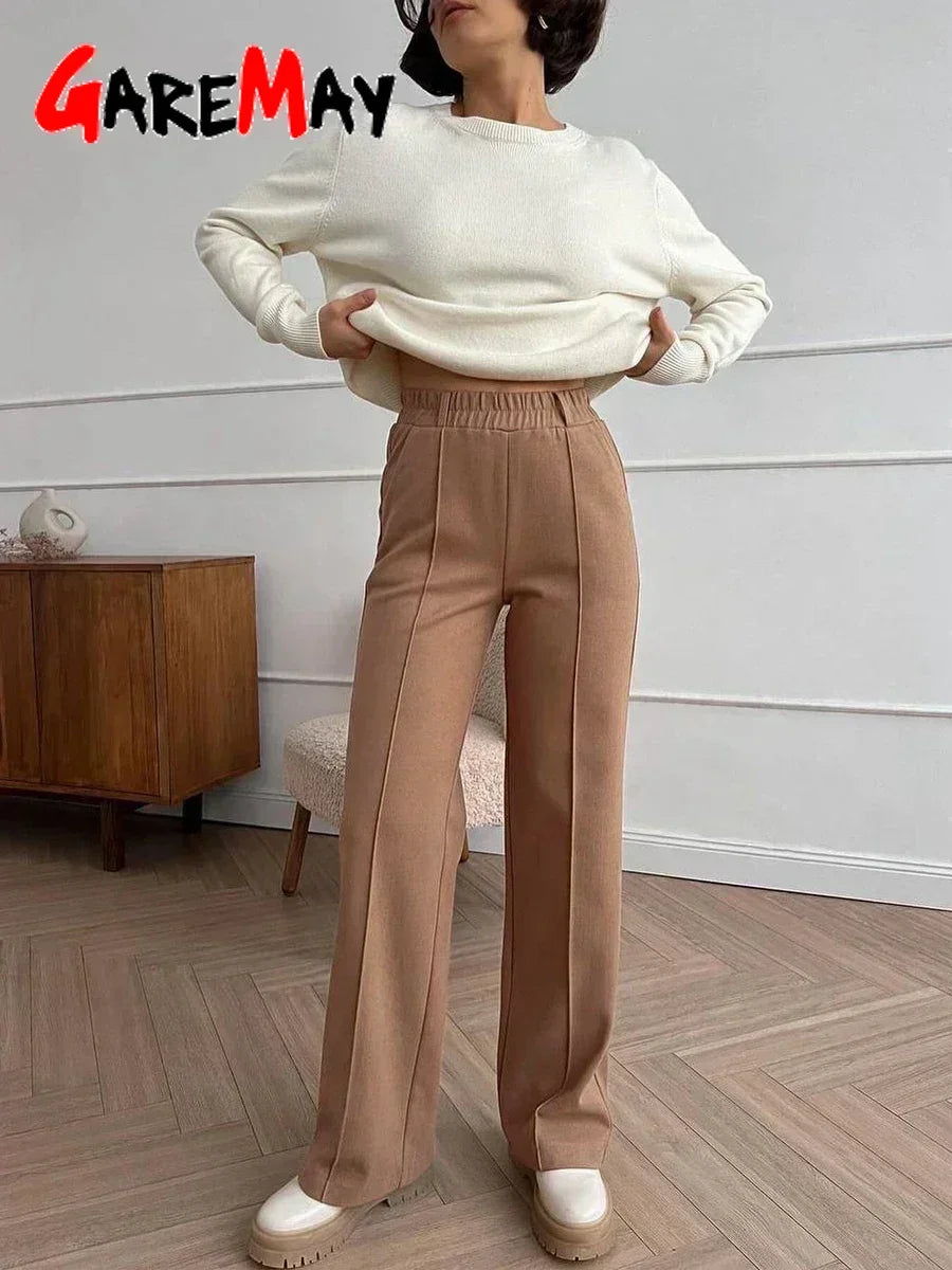 Camille™ | Pantalon Élégant à Taille Élastique