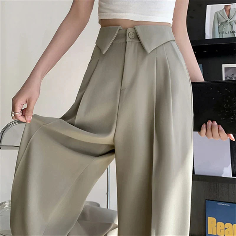 Camille™ | Pantalon Évasé Élégance Structurée