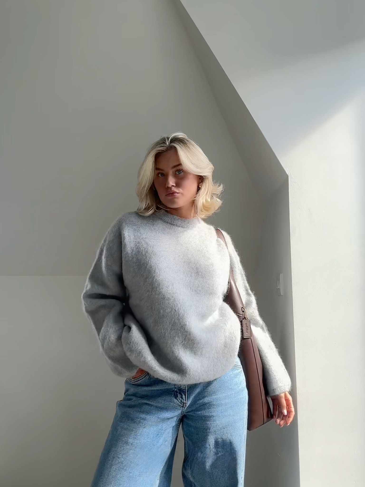 Camille™ | Pull Col Rond en Mohair