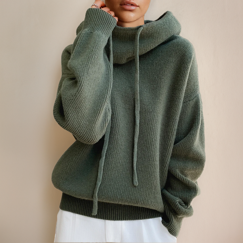 Camille™ | Pull à col roulé en laine mérinos