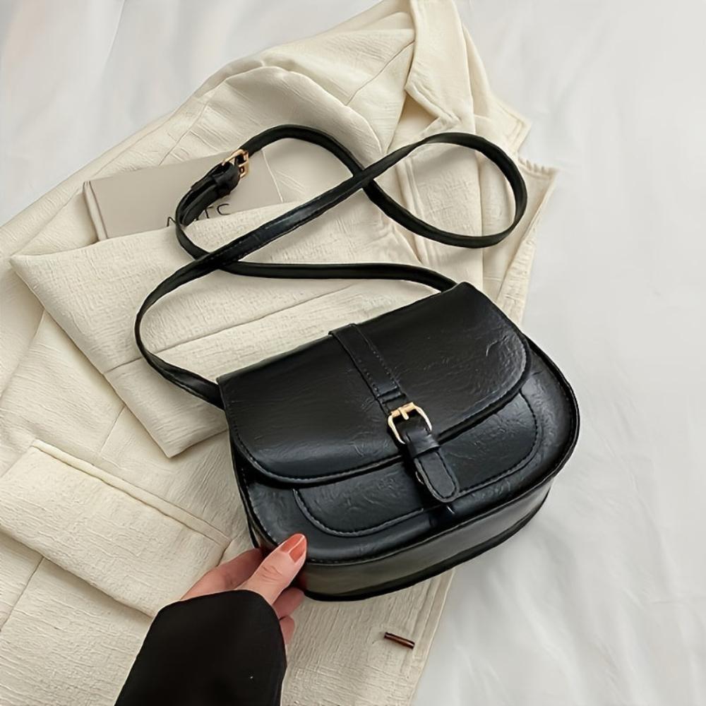 Camille™ | Sac bandoulière classique en forme de selle