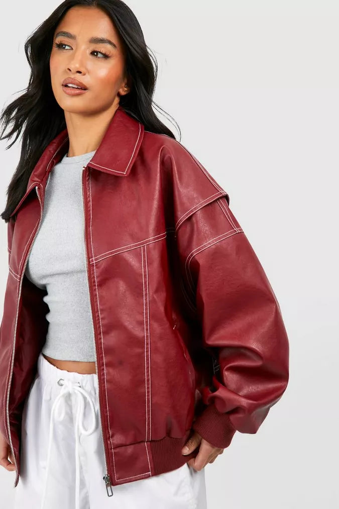 Camille™ | Veste en Cuir