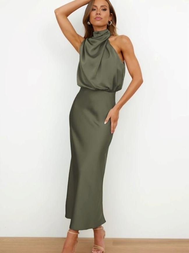 Camille™ | Grace Robe Élégante en Soie