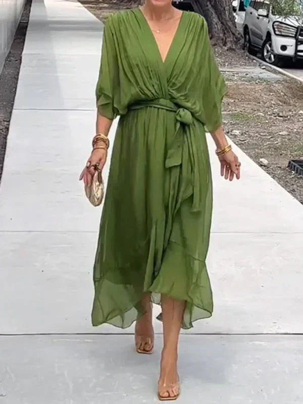 Camille™ | Robe Monica en Mousseline Élégante