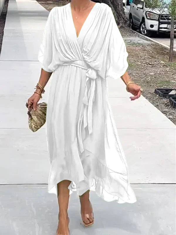 Camille™ | Robe Monica en Mousseline Élégante