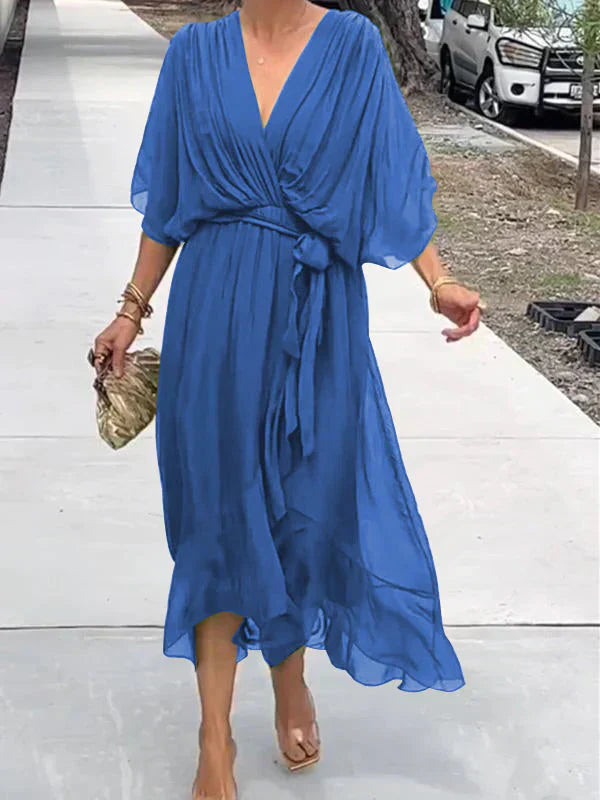 Camille™ | Robe Monica en Mousseline Élégante