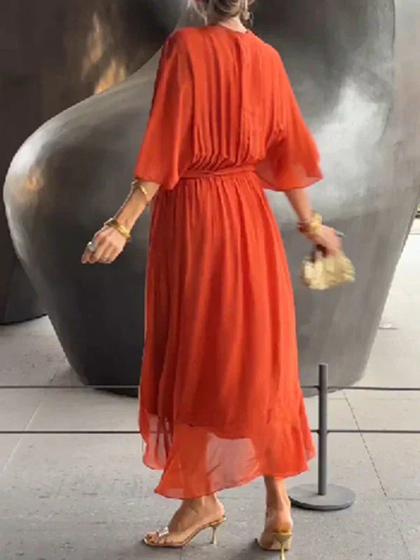 Camille™ | Robe Monica en Mousseline Élégante